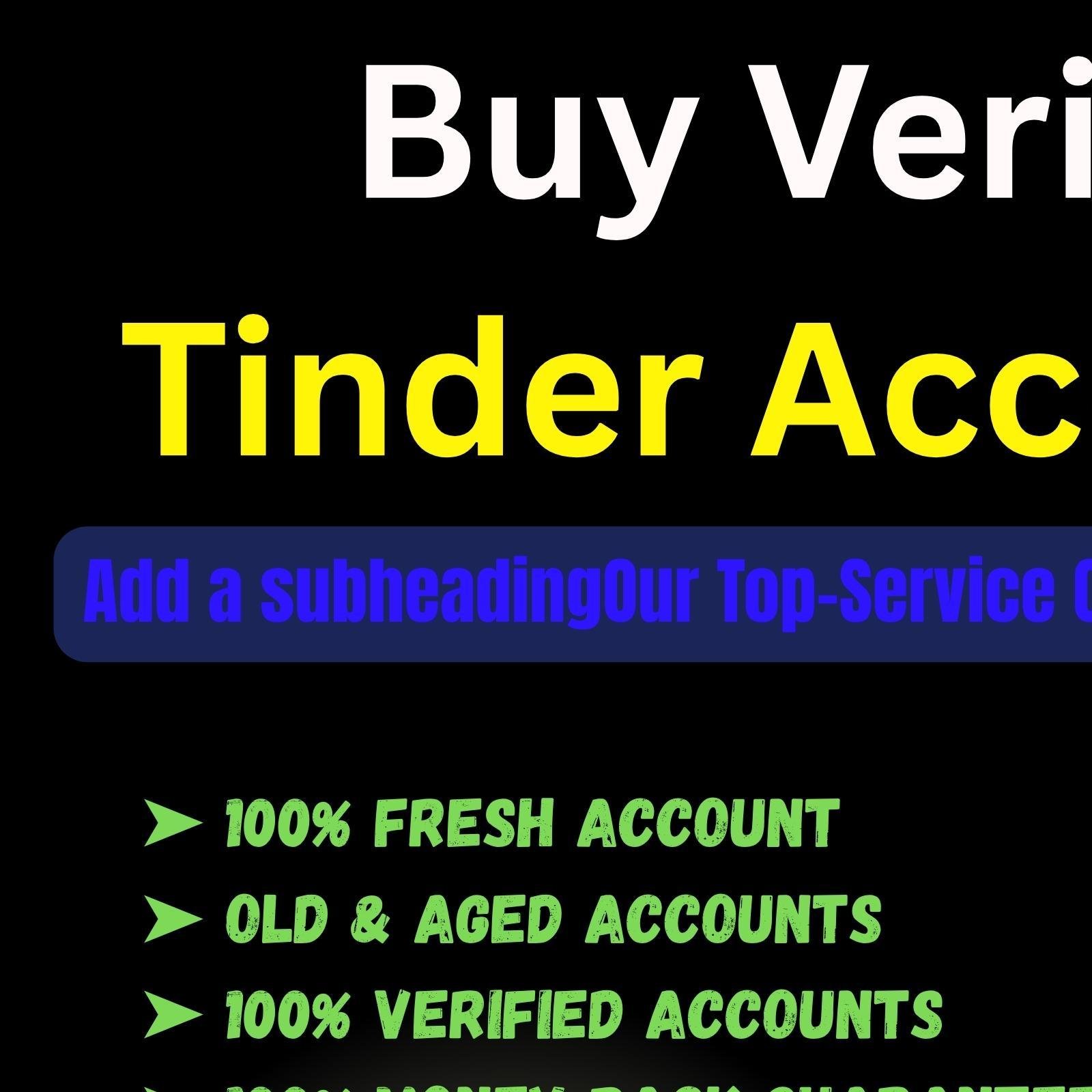 Top rated site Buy Verified Tinder Accounts in Year
