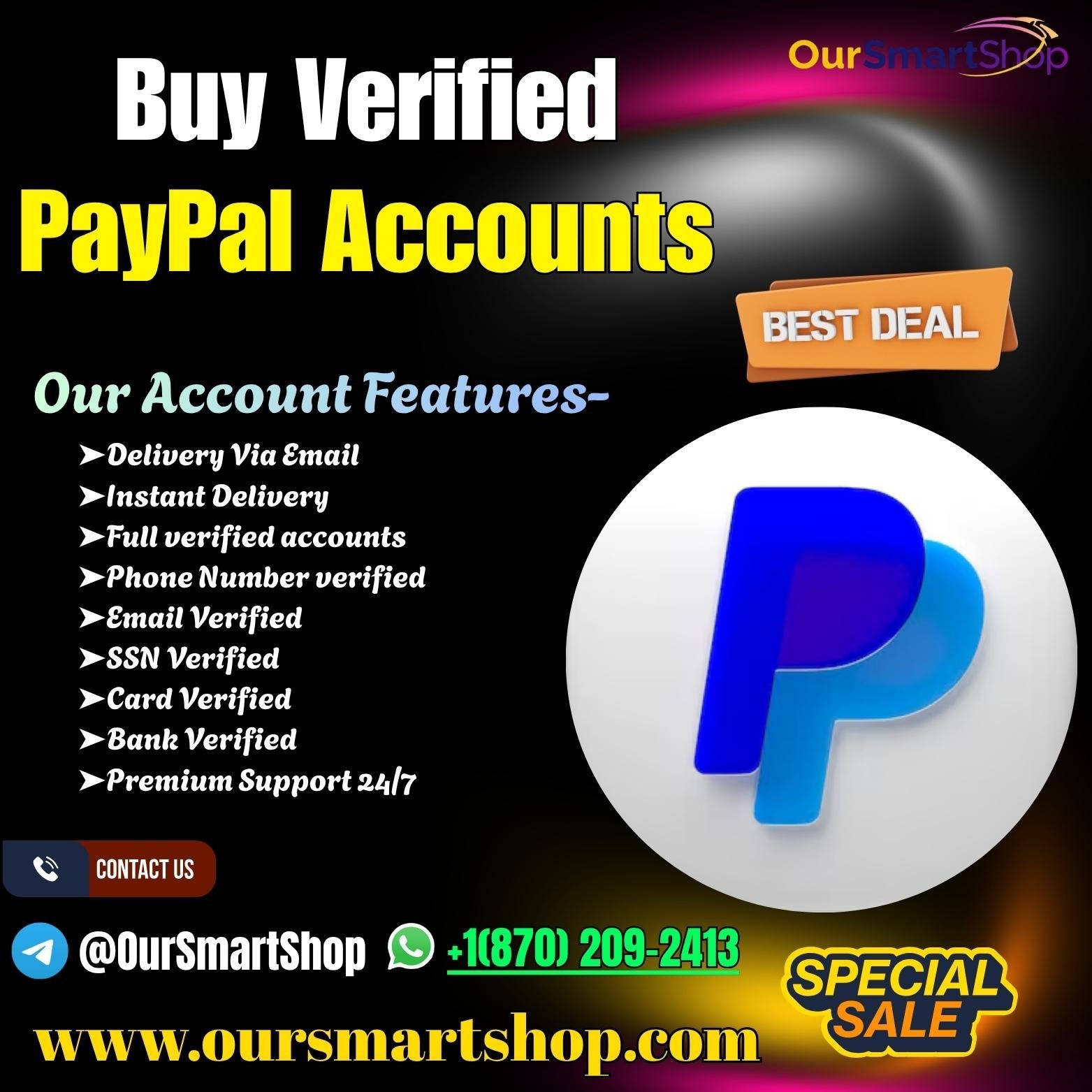 Best Place To Buy Verified PayPal Accounts in USA
