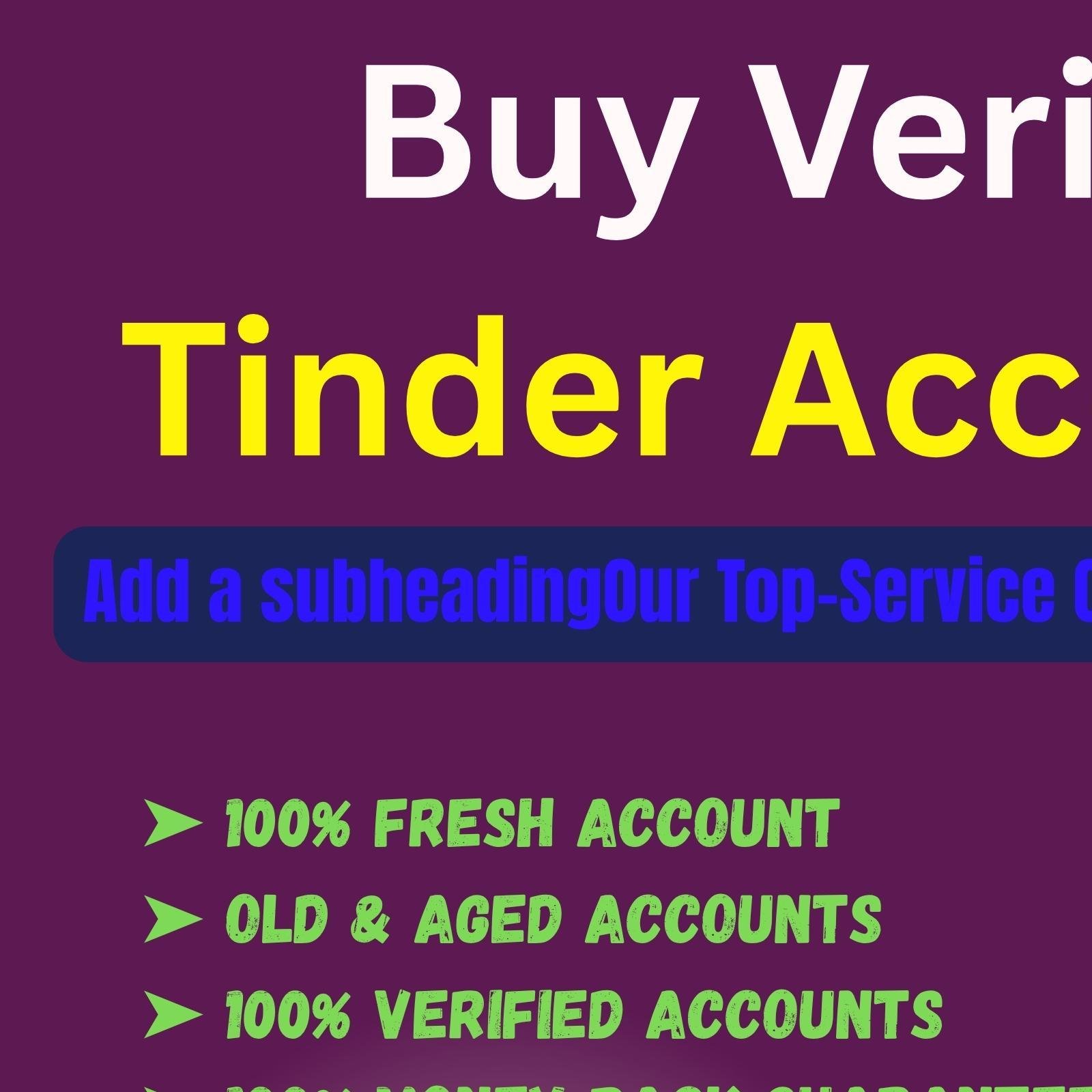 Top rated site Buy Verified Tinder Accounts in Year