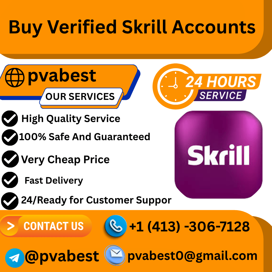  Buy Verified  Skrill Accounts